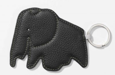 Keyring Porte-clés Elephant Vitra Nero